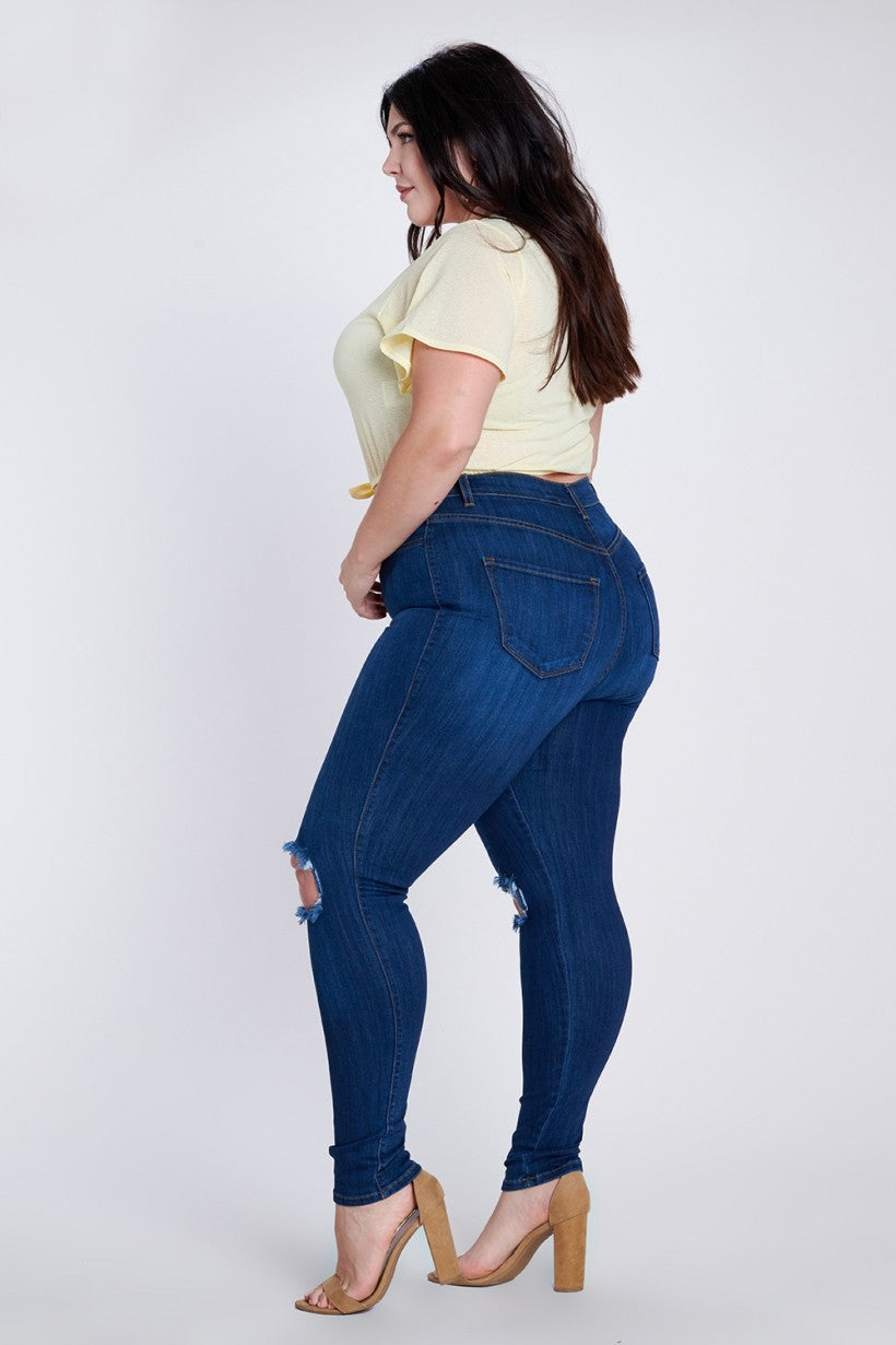 Got a Crush on YOU Jeans Dark Stone